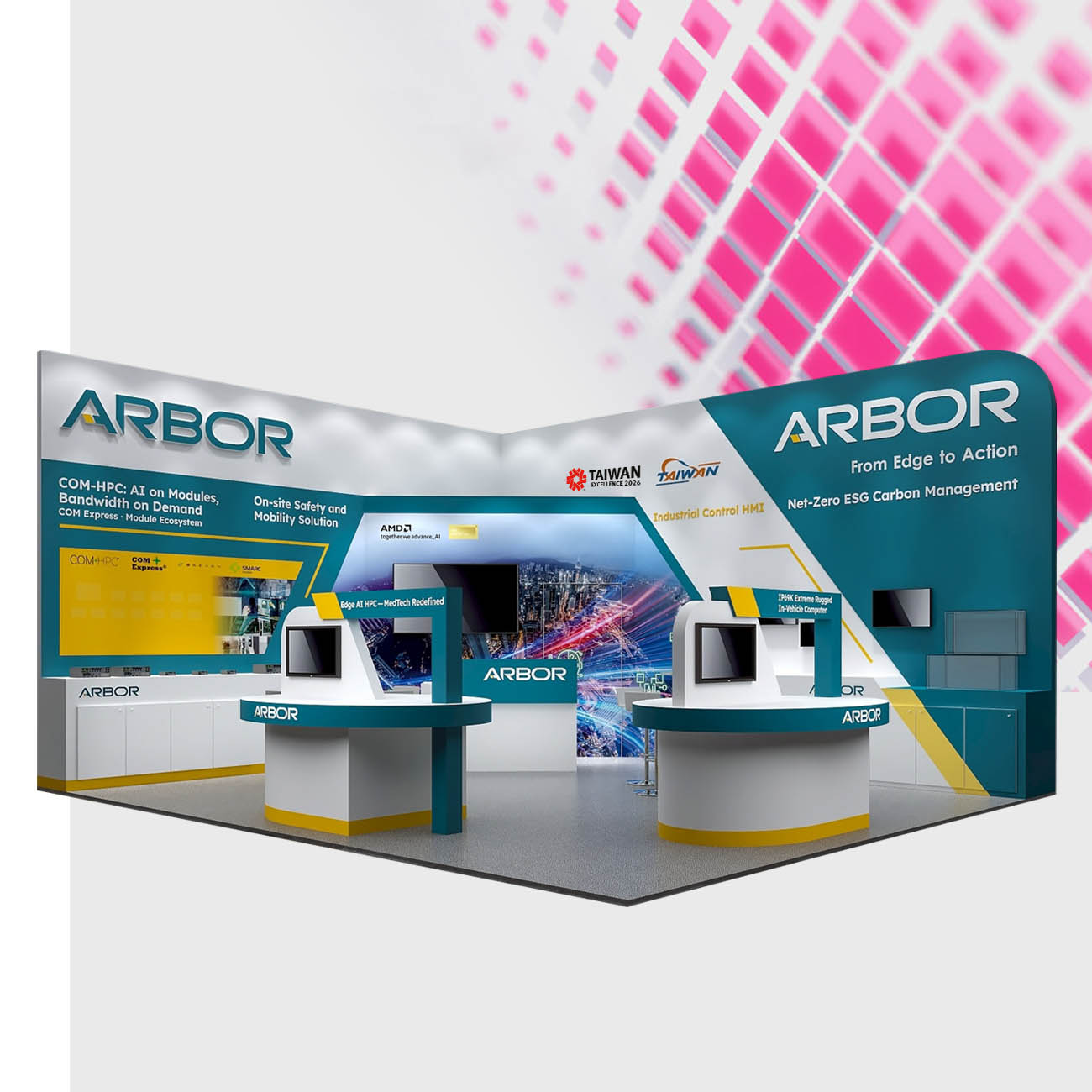 ARBOR Booth Location Map - Hall 3 Stand 364