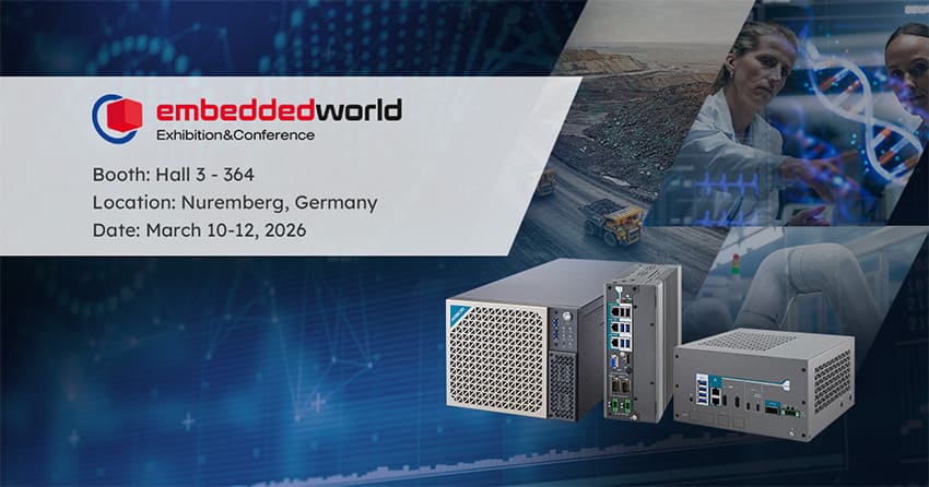 ARBOR Technology Showcases COM-HPC and Edge AI Computers at Embedded World 2026, Unleashing the Power of Edge Intelligence ARBOR Technology Showcases COM-HPC and Edge AI Computers at Embedded World 2026, Unleashing the Power of Edge Intelligence
