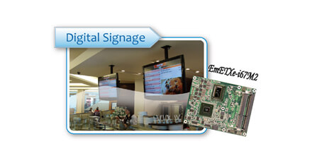 ARBOR Intel® 2nd Generation Core™ i COM Express Module – Power House for Digital Signage