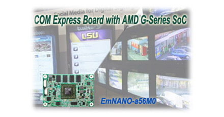 磐儀科技推出高影像處理COM Express主版搭載AMD G系列處理器