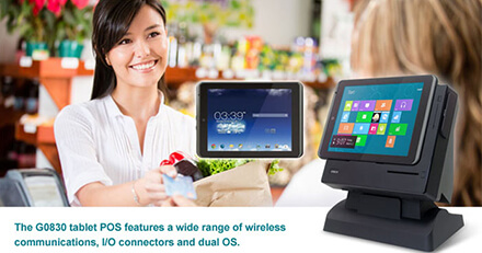 ARBOR Launches an 8-inch Tablet POS with Dual-OS Platform