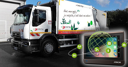 MOBIL-INN Chooses ARBOR IOT-800 to Equip Brittany Garbage Trucks with iSmartCollect Solution