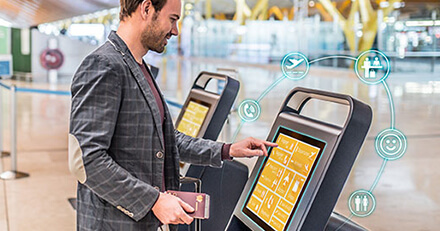 ARBOR’s 10.1” PoE-enabled Terminal Expands Support for Airport Passenger Information System