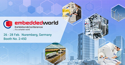 磐仪科技即将参加Embedded World 2019，重点展示AIoT、机器视觉和行业移动设备解决方案。