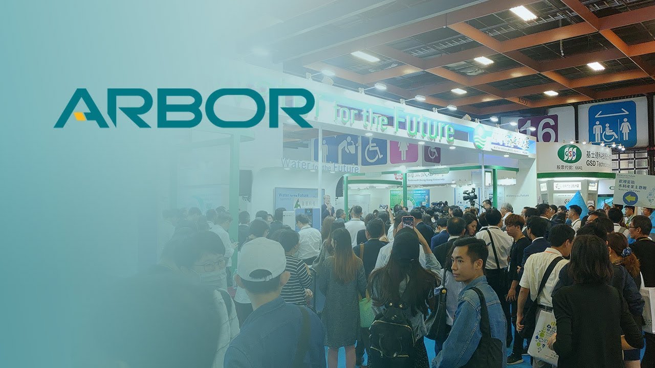 ARBOR's Smart Water Meter Leverage on AI and NB-IoT - Taiwan International Water Week 2019